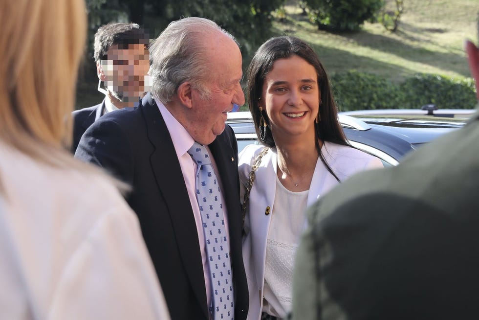 el rey juan carlos y victoria federica