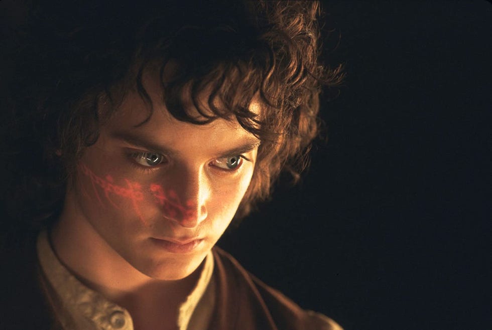 'el señor de los anillos la comunidad del anillo' 2001, con elijah wood