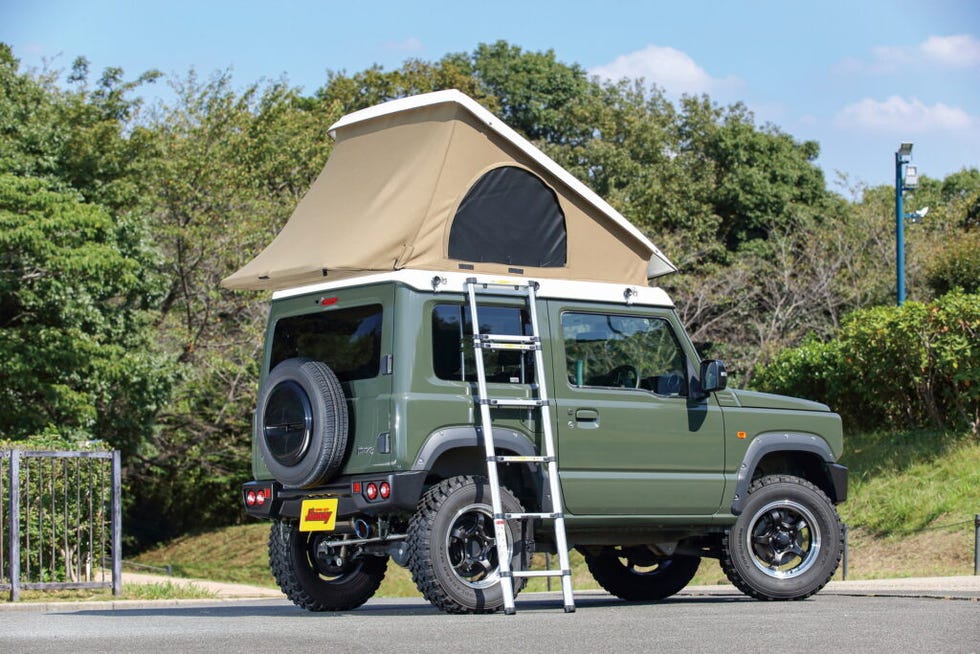 suzuki jimny camper kamado canotier j3