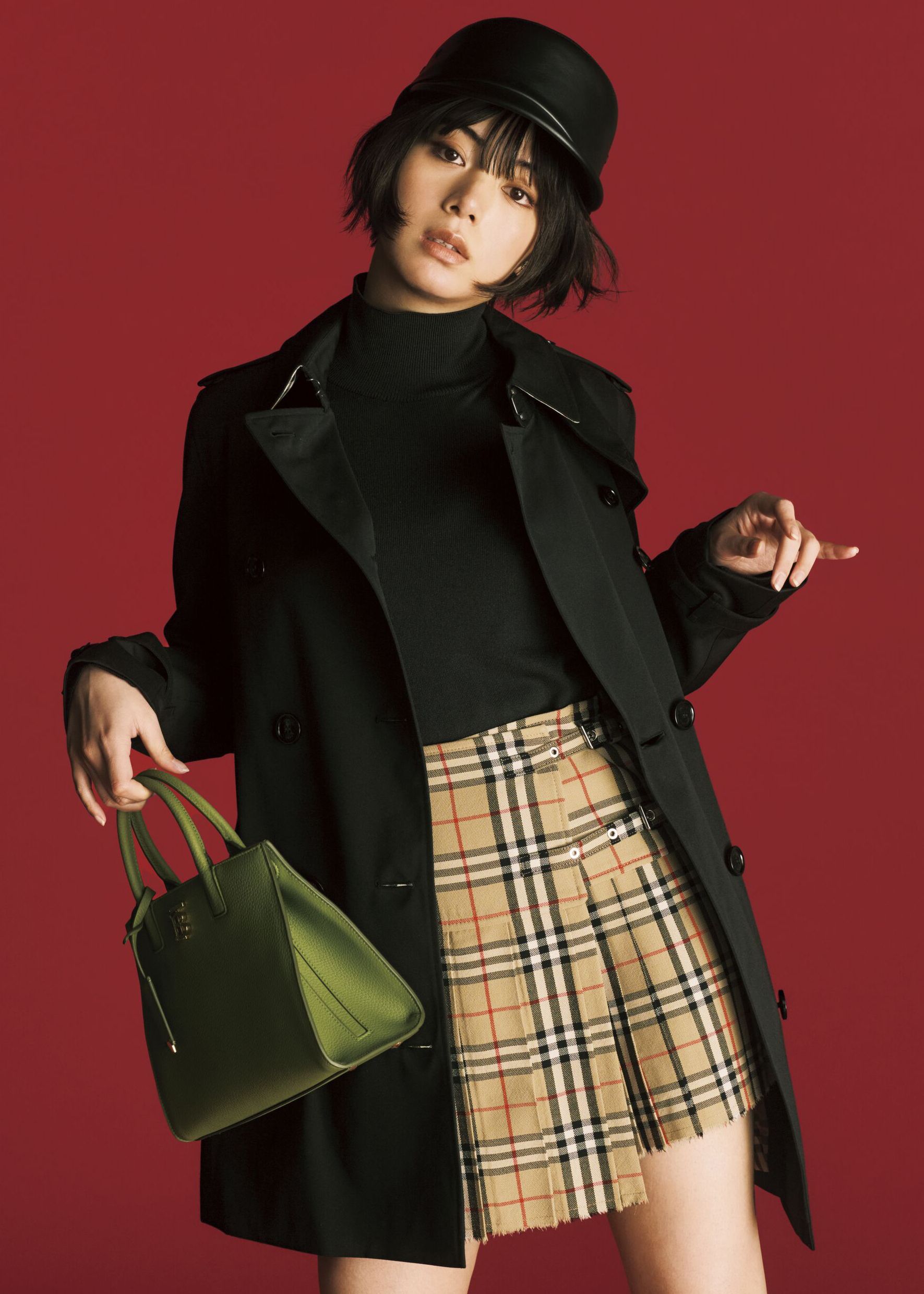 池田エライザ着用 BURBERRY バーバリー トラックジャケット ジャージ 