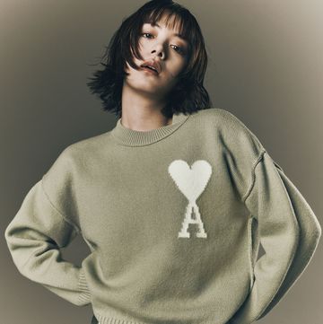 a person wearing a sweater