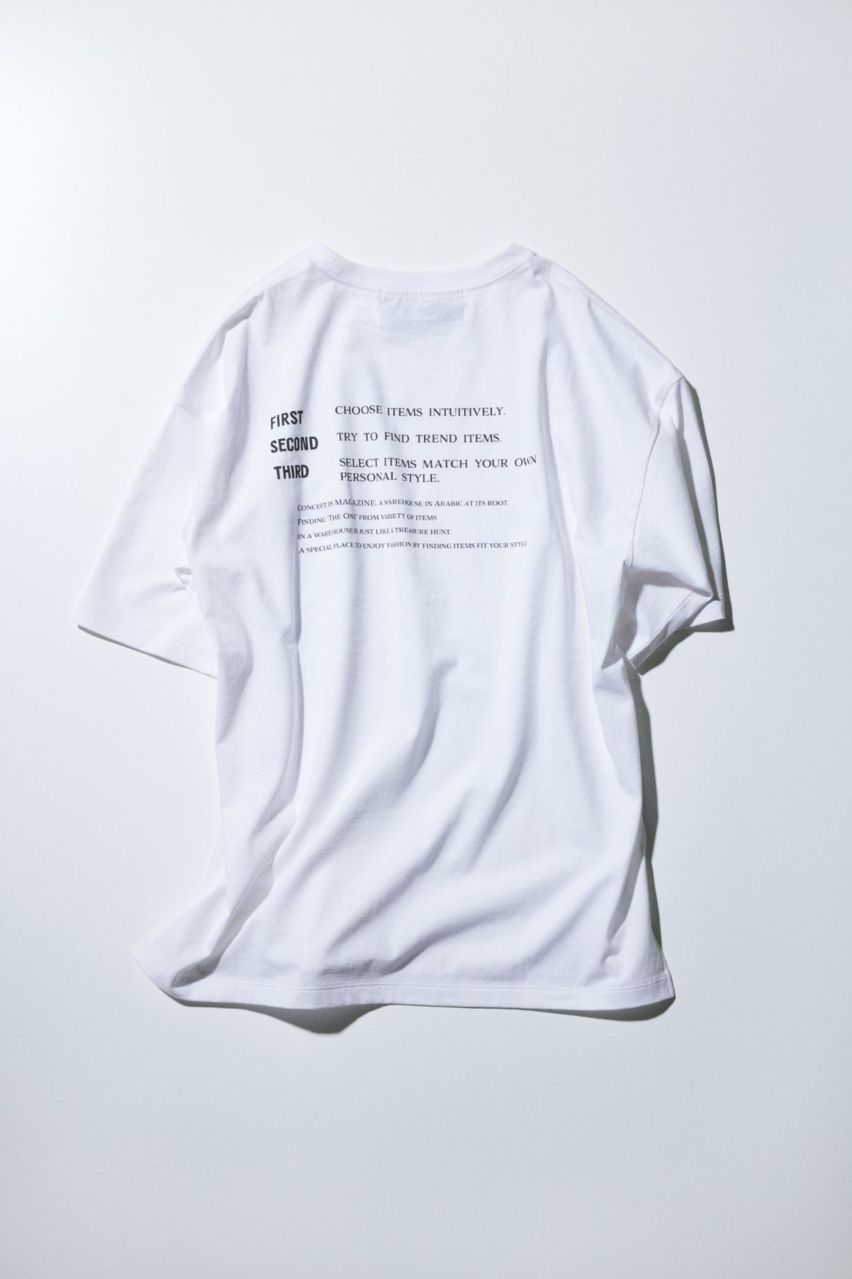 抜群の着まわし力！ 「サードマガジン」のメッセージTシャツ