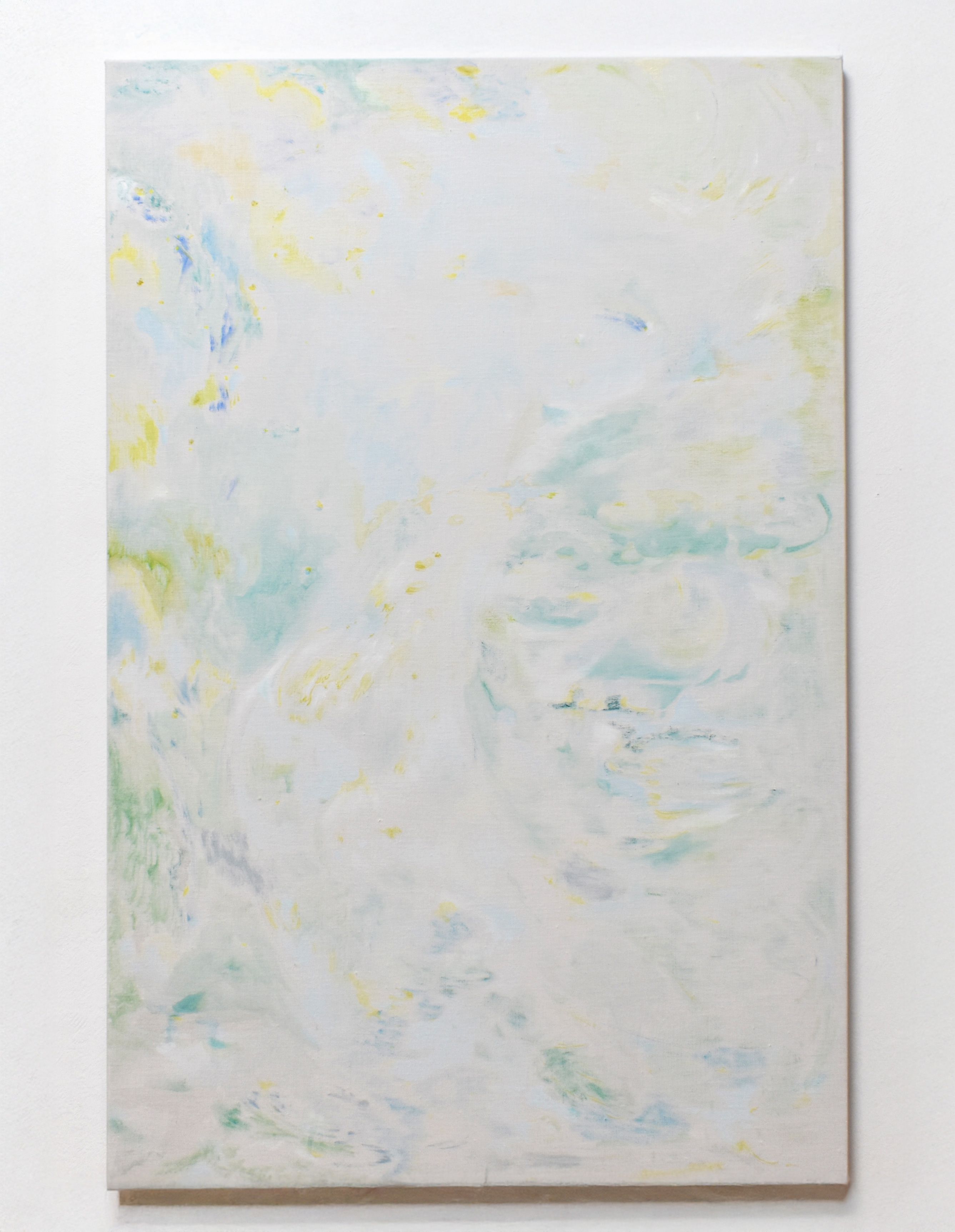 【板材に映し出された絵画】見た事ないアート作品を〜美しい肌を持つ女性のアート作品 木の板に描かれた絵画をモチーフに作成したアート作品】人物画