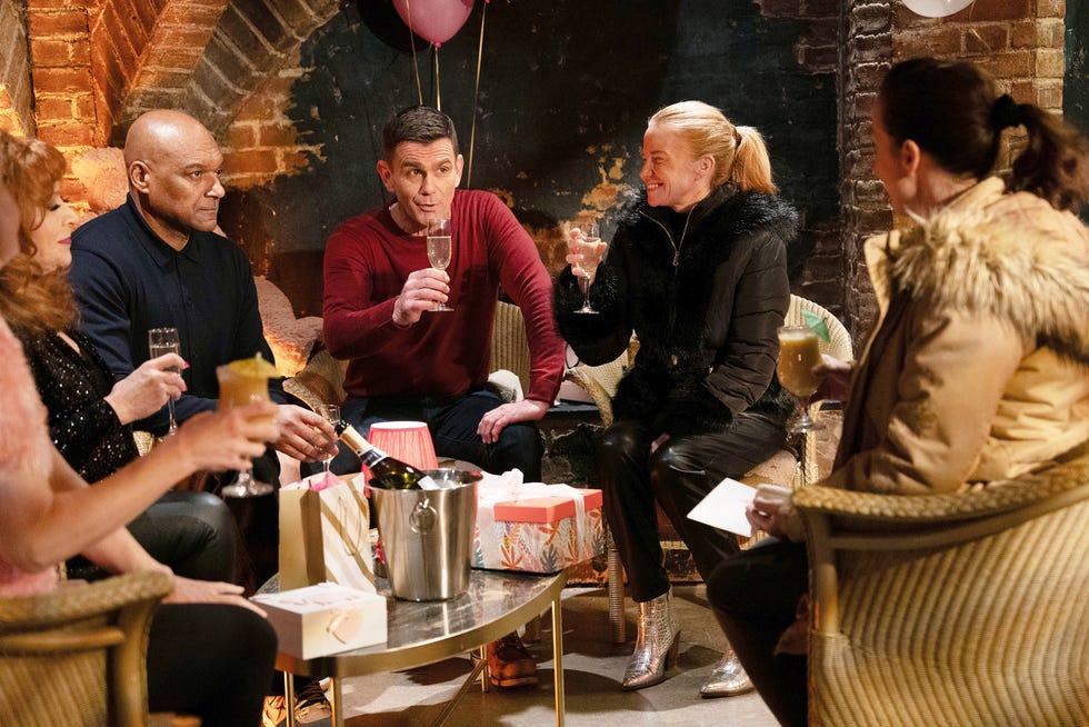 embargoed 04032025 0001 elaine, george, jack, bianca, sonia, eastenders