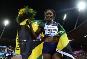 elaine thompson herah, candidata al premio laureus