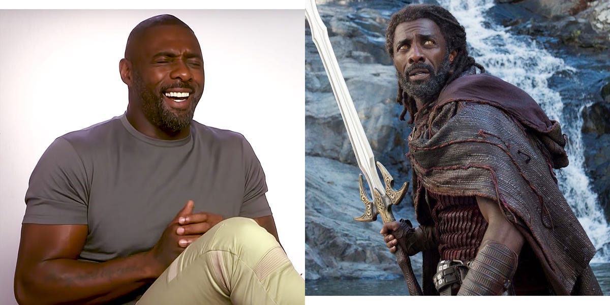 Tell me something. How is it that someone is completely okay with Idris  Elba playing Heimdall but is not completely fine with Angrboda is black?  🤨🙄🤔 : r/GodofWar