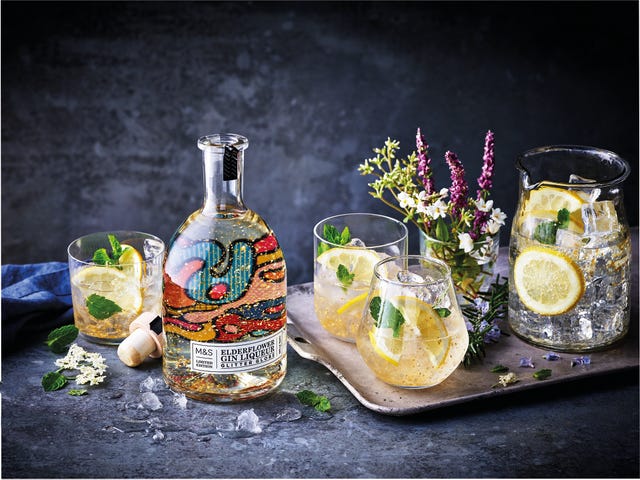 ms glitter globe elderflower gin liqueur