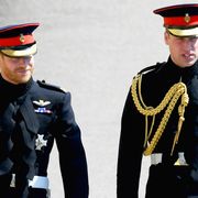 Prince Harry Arrives at the Royal Wedding