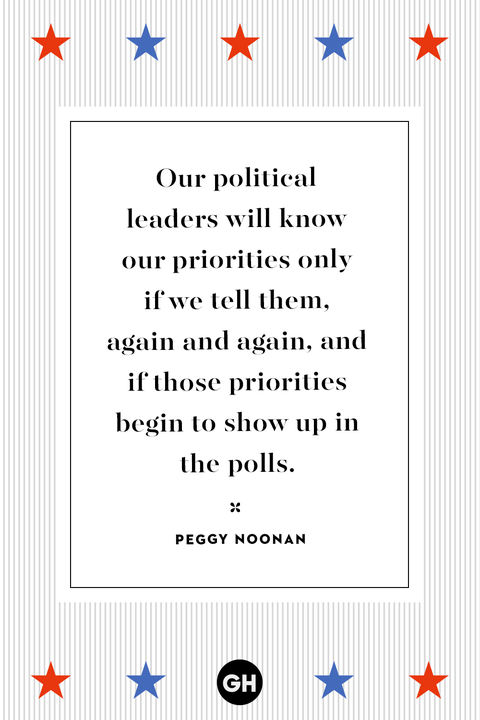 Voting quotes - election quotes - Peggy Noonan