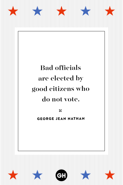 Voting quotes - election quotes - George Jean Nathan