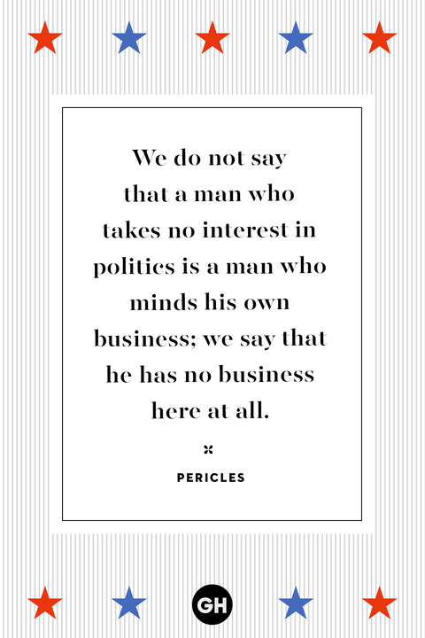 Voting quotes - election quotes - Pericles