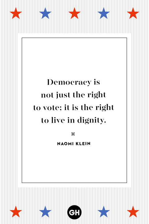Voting quotes - election quotes - Naomi Klein