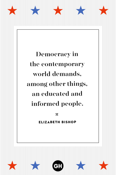 Voting quotes - election quotes - Elizabeth Bishop