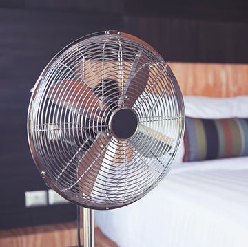 electric fan in the room