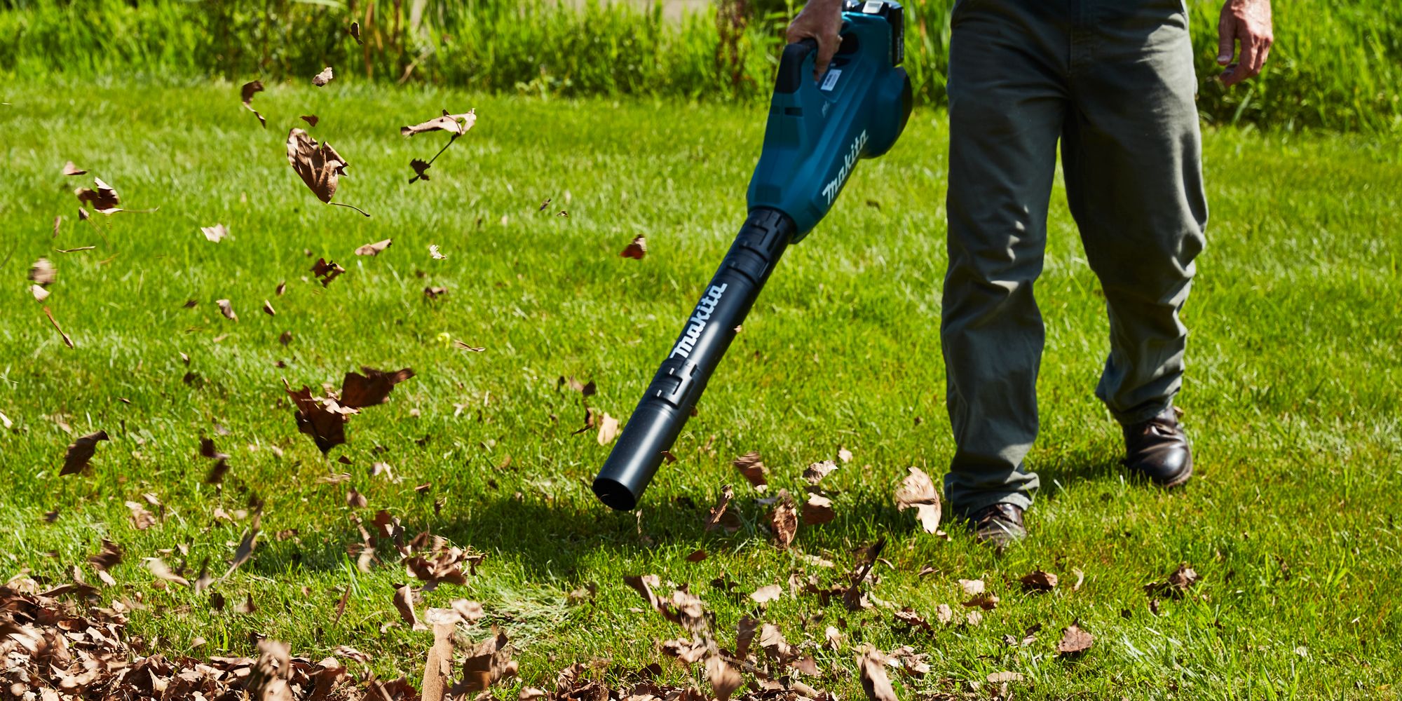 The Rake vs the Leaf Blower: Which Is Better? - Gardenista