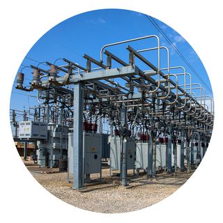 an electric substation in plano texas
