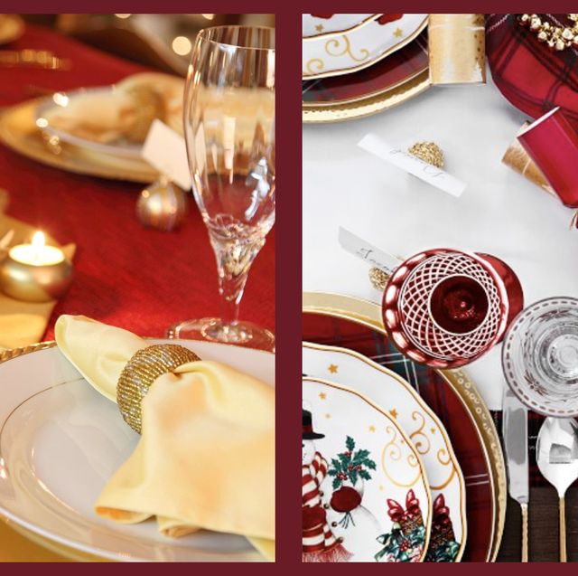 30 Elegant Christmas Table Settings 2022 - Stylish Holiday Table  Centerpieces