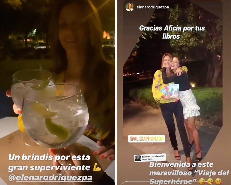 elena alicia supervivientes