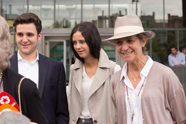 spanish royals visit king juan carlos at quiron hospital