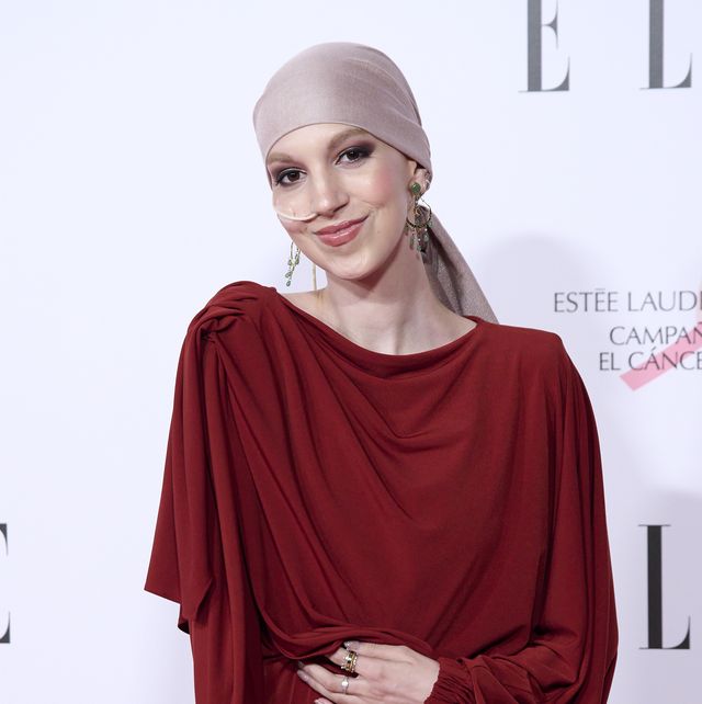 madrid, spain october 20 elena huelva attends the cancer ball charity dinner presented by elle magazine at the royal theater on october 20, 2022 in madrid, spain photo by carlos alvarezgetty images