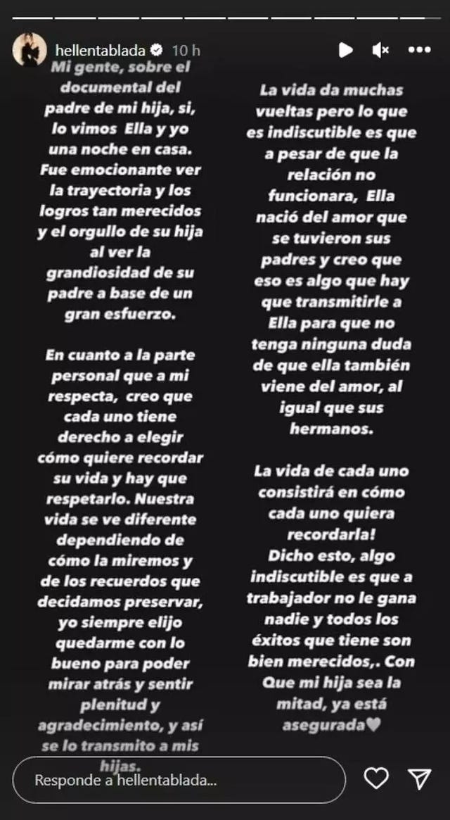 post de elena tablada sobre el documental de david bisbal