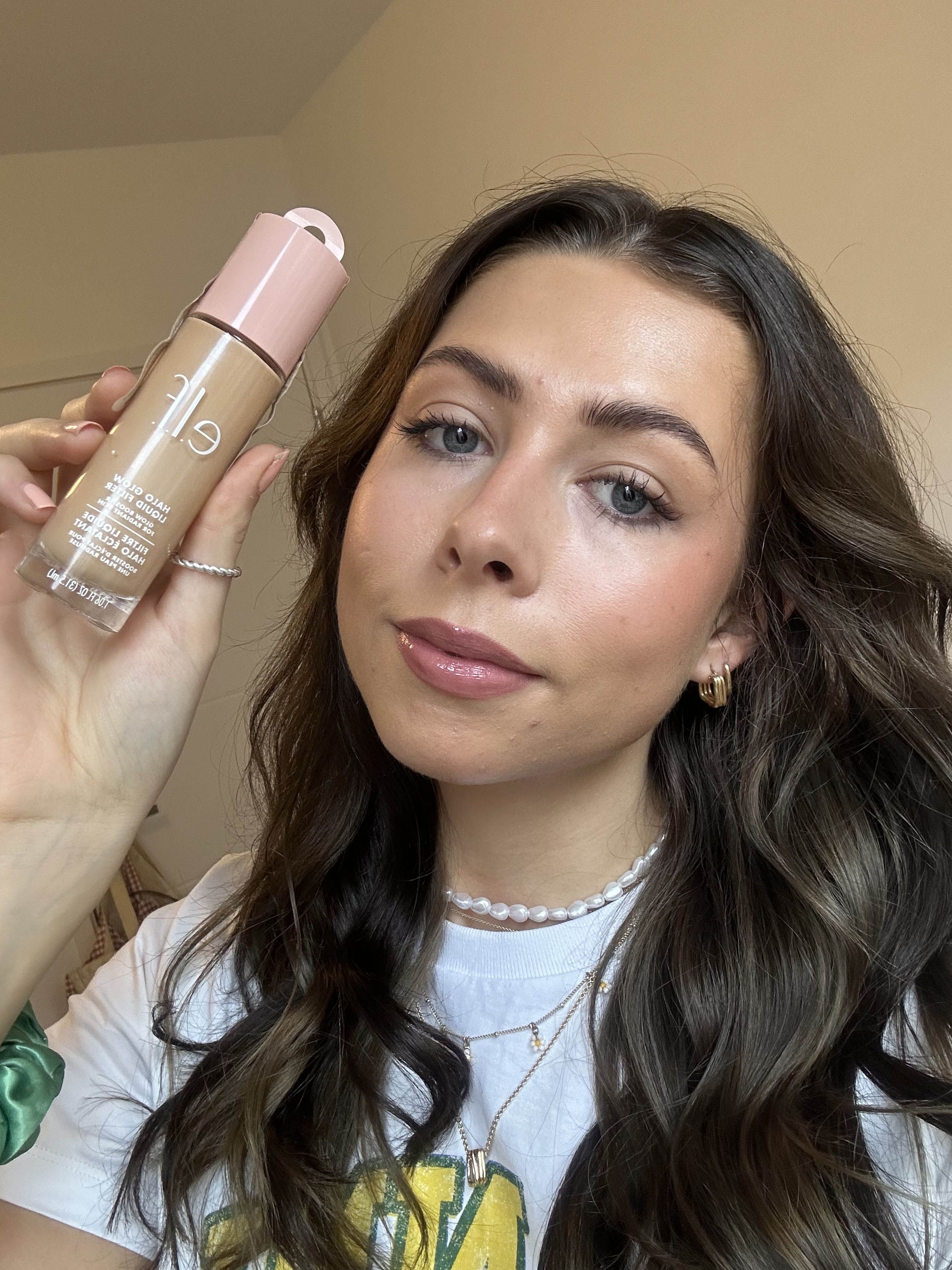 NEW ELF HALO GLOW LIQUID FILTER  *watch this if you have oily skin* 