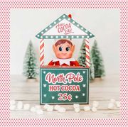 elf on the shelf accessories  elf hot cocoa stand and elf ornament