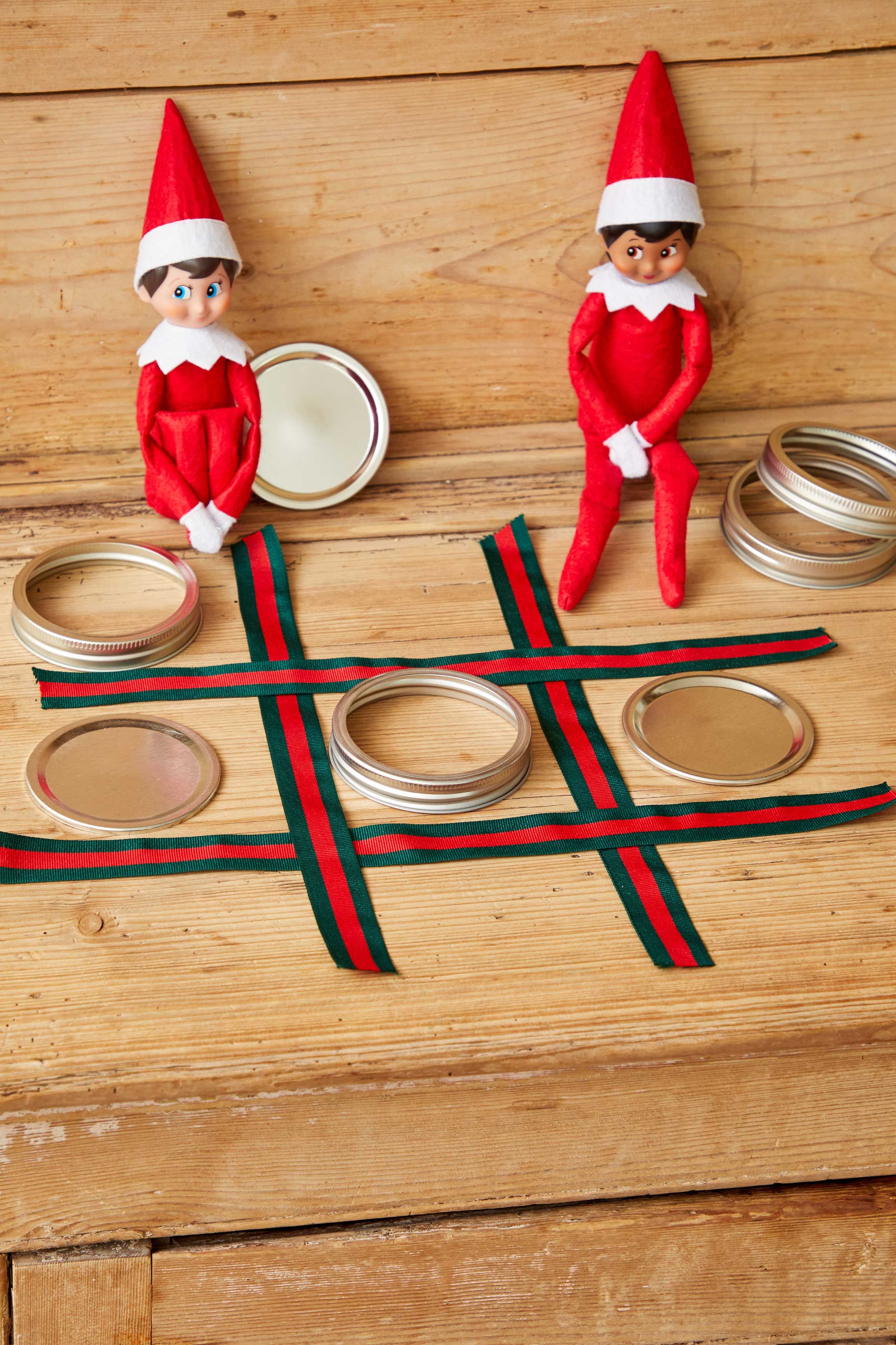 Wooden Candy Cane Ring Toss - Easy Setup Holiday Game to Buy!