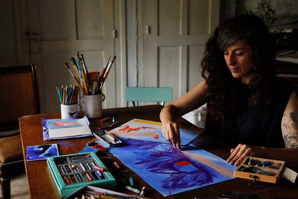 la ilustradora elisabeth perez fernandez
