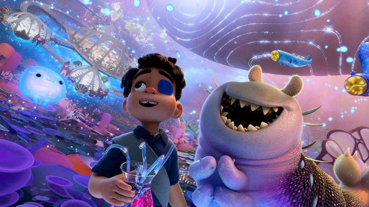 55 Easter Eggs Hidden in Pixar Movies spacing out – when elio’s wish to be abducted by aliens actually comes true, he meets an array of space inhabitants, including liquid supercomputer ooooo and glordon, the tender hearted son of a fierce warlord ruler. featuring the voices of shirley henderson, yonas kibreab and remy edgerly as as ooooo, elio and glordon, respectively, disney and pixar’s “elio” releases in theaters june 20, 2025. © 2025 disney/pixar. all rights reserved.