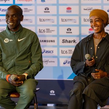 eliud kipchoge and sifan hassan, sydney, 2025
