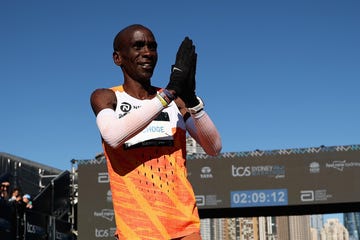 eliud kipchoge en el maraton de sidney