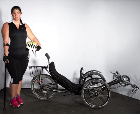 eliz martin cycling wheelchair