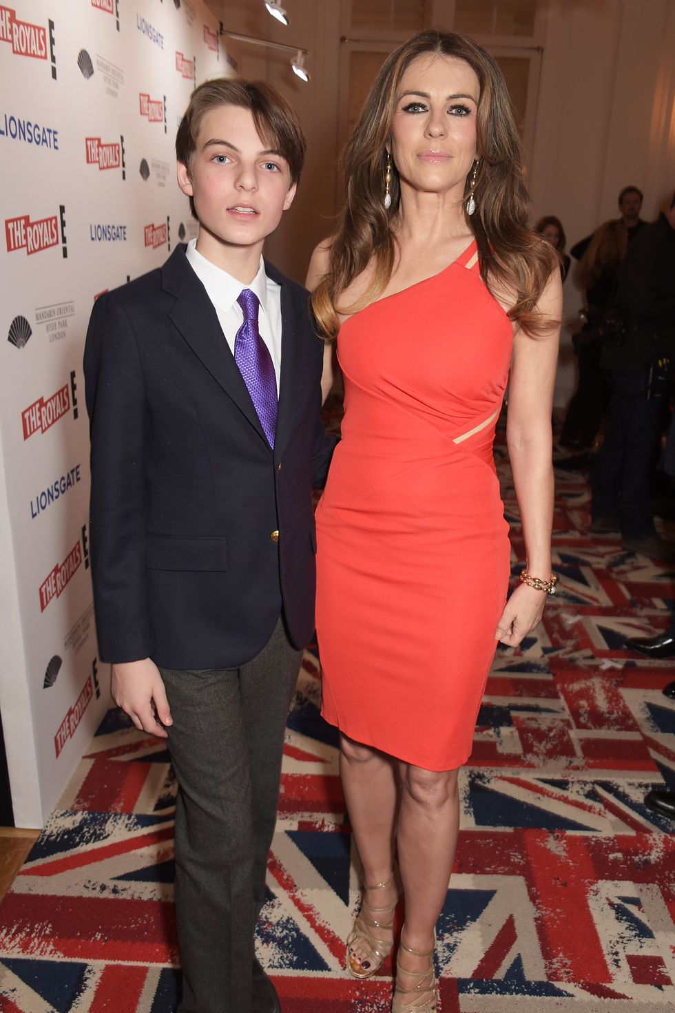 'the royals' premiere party, uk