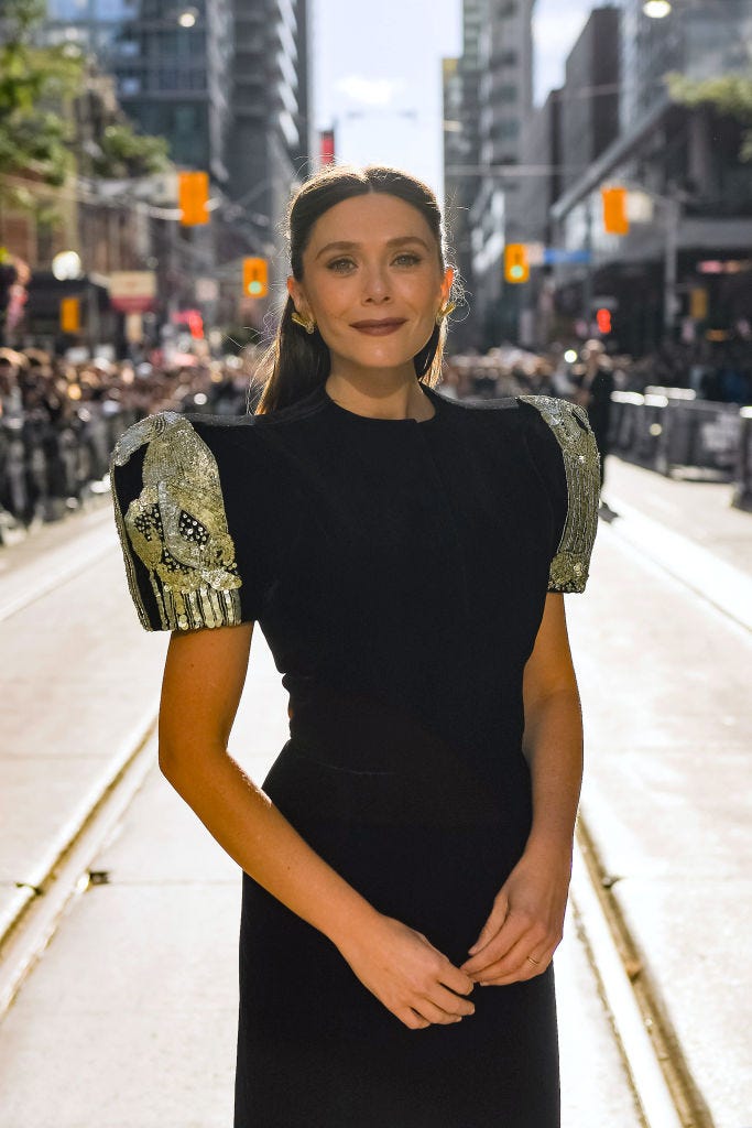 elizabeth olsen at 2024 toronto international film festival