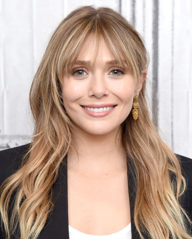new york, new york   october 08 actress elizabeth olsen visits the build series to discuss the facebook watch original series “sorry for your loss season 2” at build studio on october 08, 2019 in new york city photo by gary gershoffgetty images