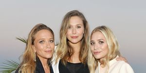 los angeles, ca   july 26  l r designer mary kate olsen, actress elizabeth olsen and designer ashley olsen attend elizabeth and james flagship store opening celebration with instyle at chateau marmont on july 26, 2016 in los angeles, california  photo by donato sardellagetty images for instyle