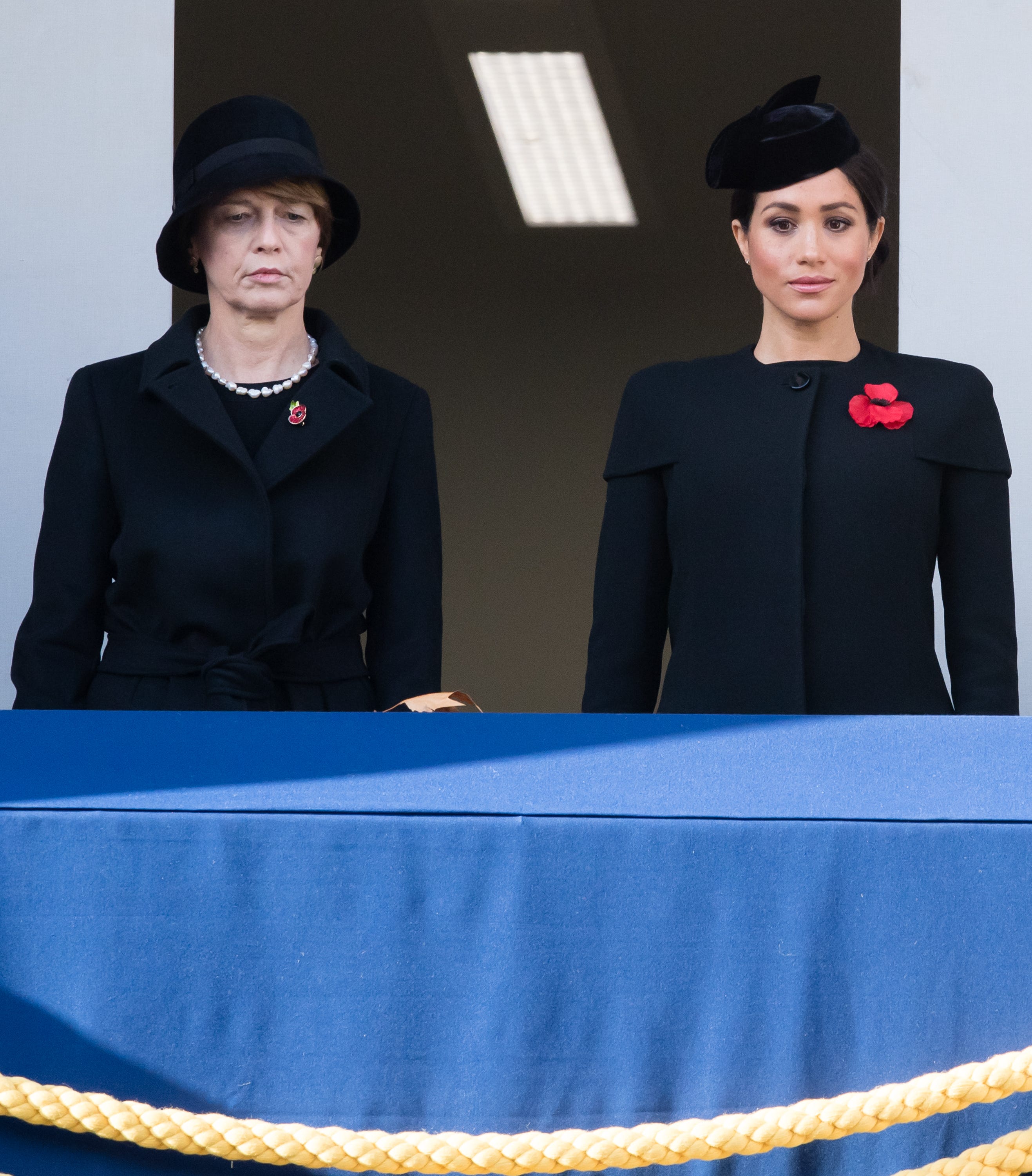 Wreaths Are Laid At The Cenotaph On Remembrance Sunday