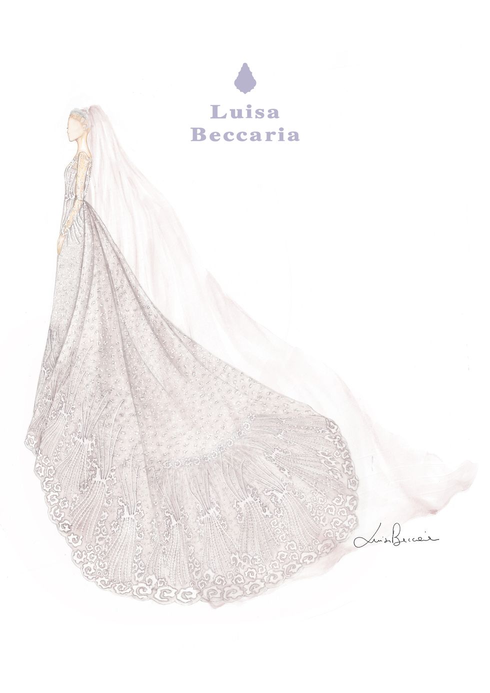 luisa beccaria gabriella windsor dress