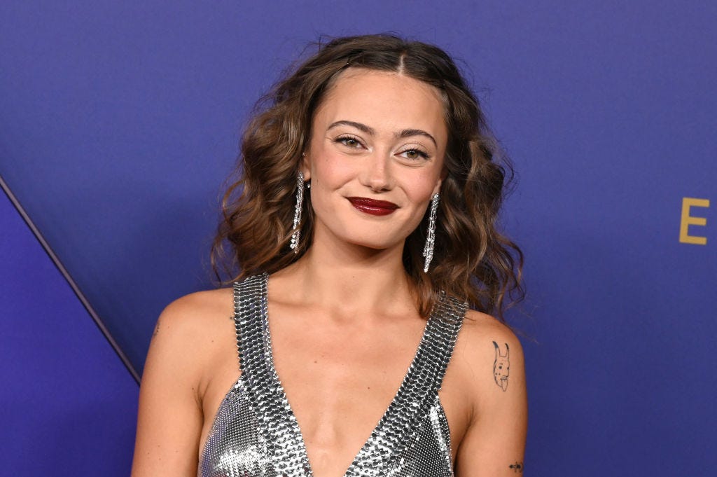 ella purnell at the 76th primetime emmy awards held at news photo