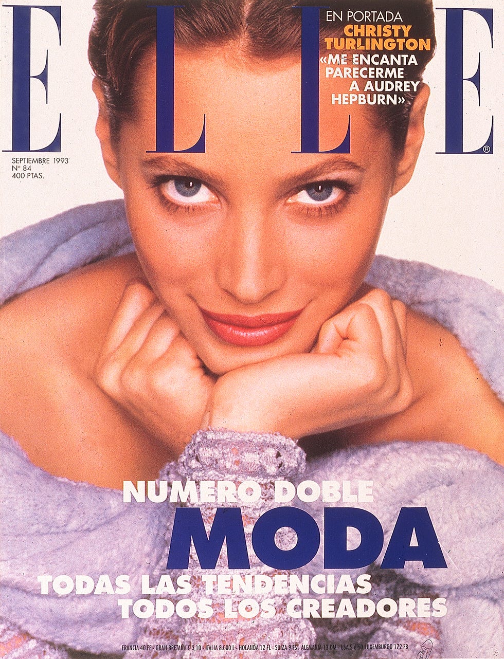 portadas serrano elle 75 aniversario