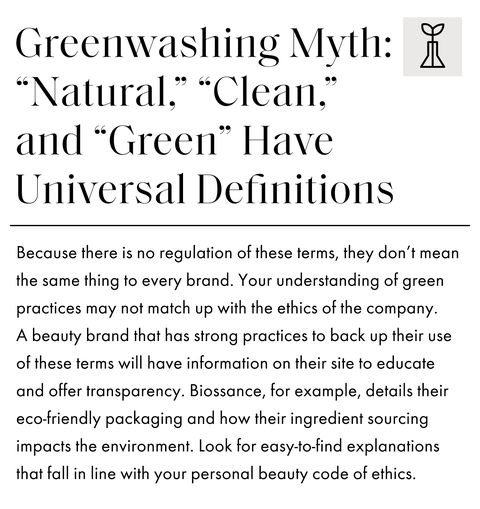 greenwashing myth