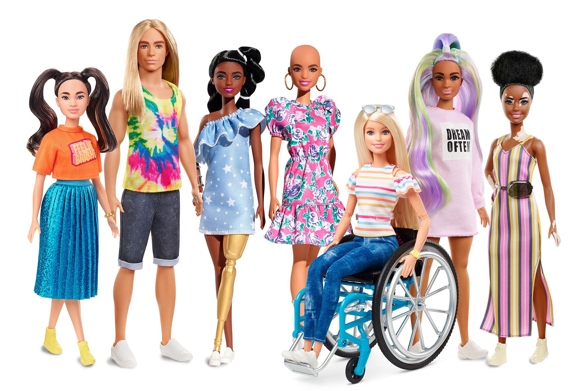 Barbie Fashionistas es m s inclusiva con sus nuevas mu ecas