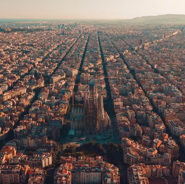 Imagen aérea de Barcelona elle.es