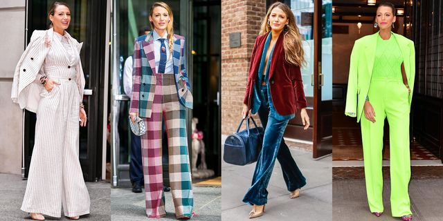 Just Call Blake Lively the New Pantsuit Connoisseur
