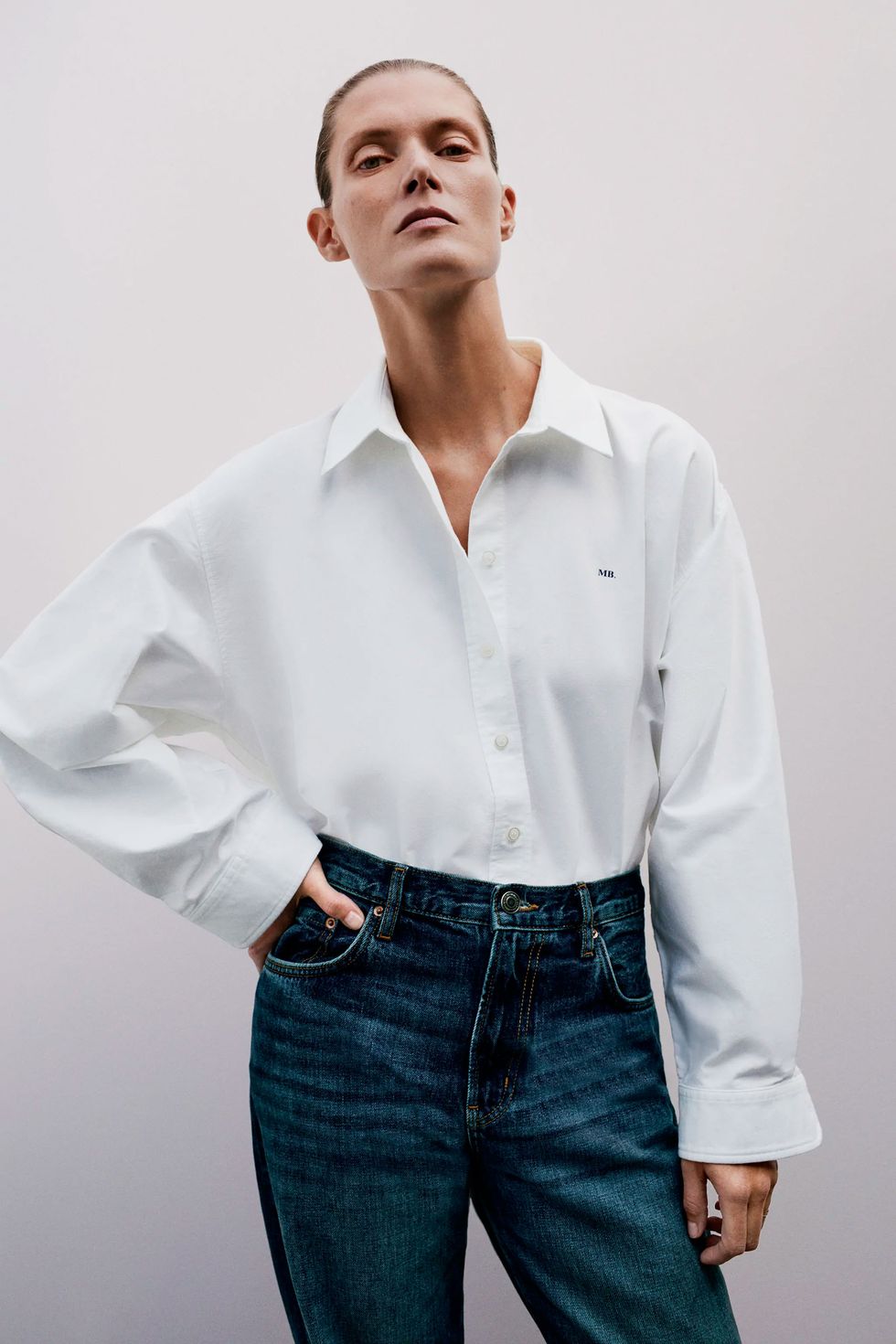 Camisas de mujer personalizables iniciales:lo Zara
