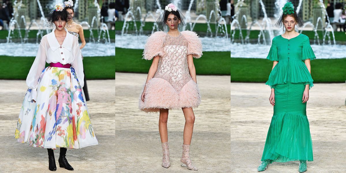 Chanel Spring 2018 Couture Runway Show - Chanel Couture Fashion Week Spring  2018