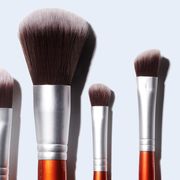 brush, makeup brushes, cosmetics, product, beauty, brown, material property, tool,