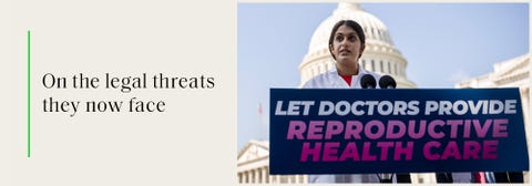 on the legal threats they now face on the legal threats they now face
