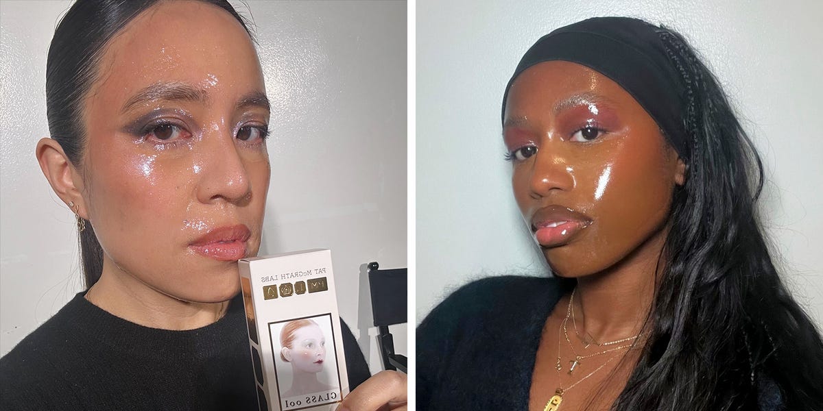 We Reviewed Pat McGrath’s Glass Skin Mask and Turned Into Real-Life Margiela Dolls